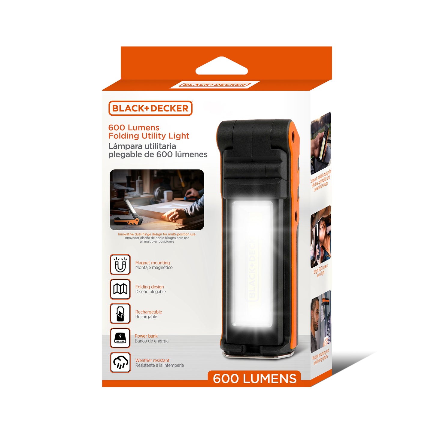 600Lm Folding Light