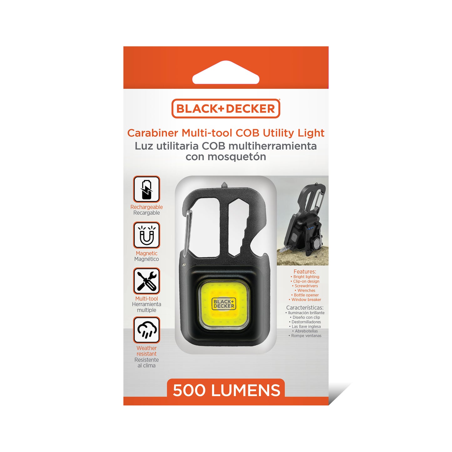 500Lm Multitool COB Clip Light