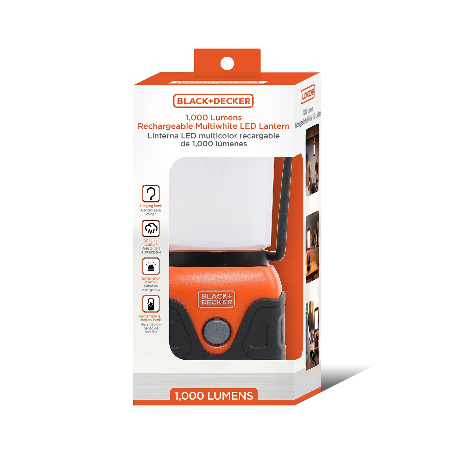 1000Lm Rechargeable Lantern
