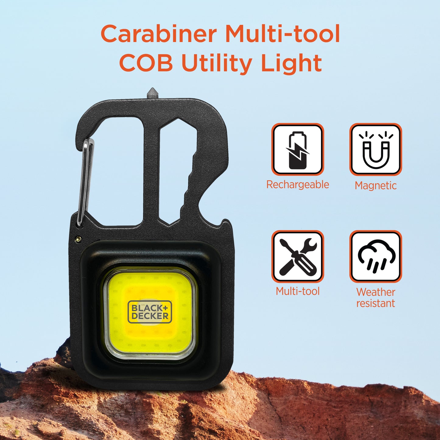500Lm Multitool COB Clip Light