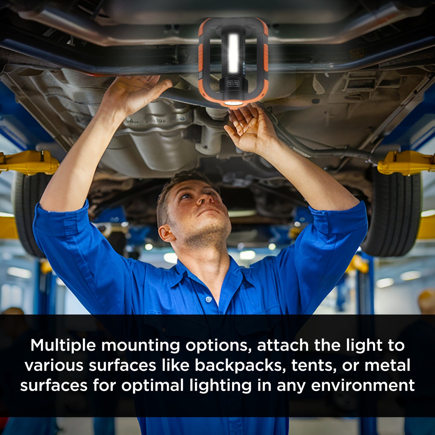 3x400Lm 3-Sided Clip Light