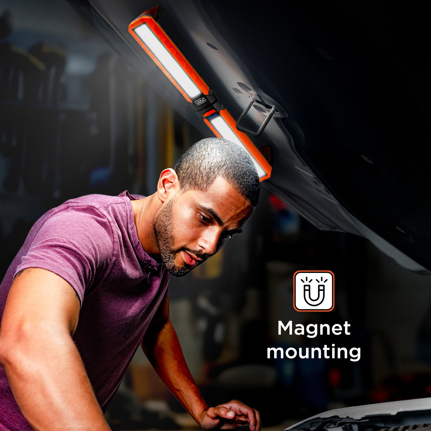 1000Lm Folding Magnetic Light