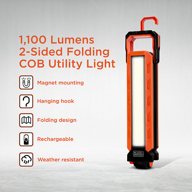 1000Lm Folding Magnetic Light