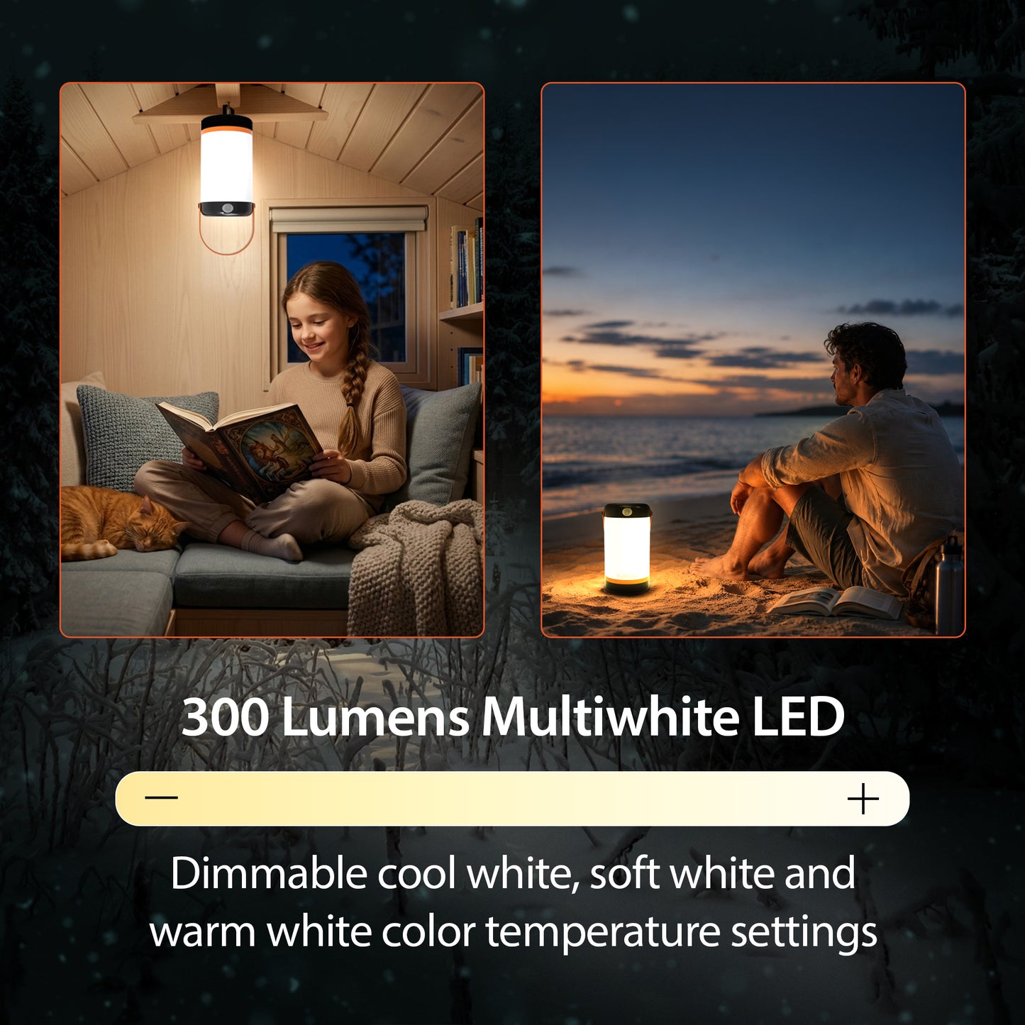 300Lm Battery Lantern