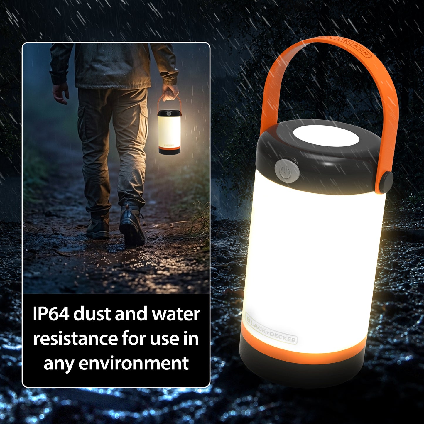 300Lm Battery Lantern