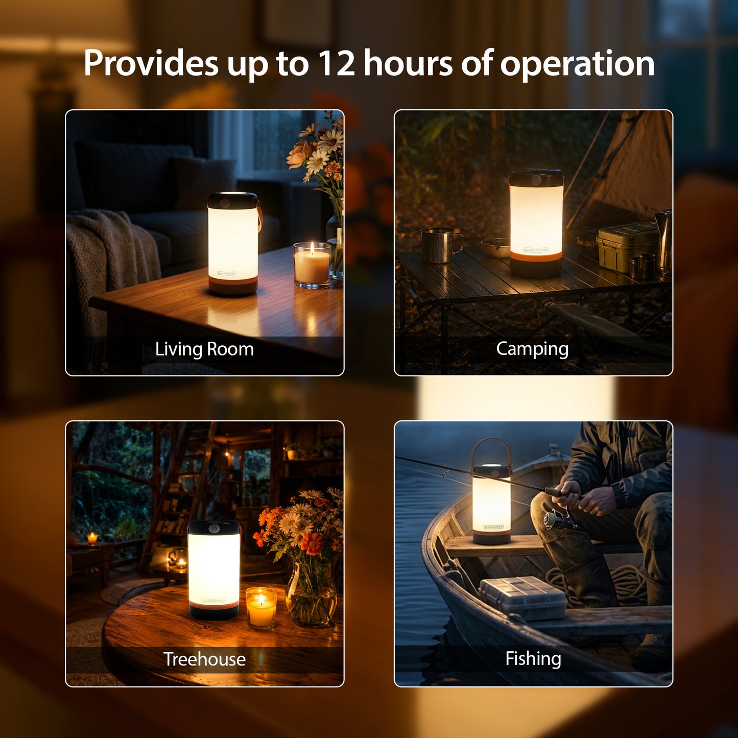 300Lm Battery Lantern