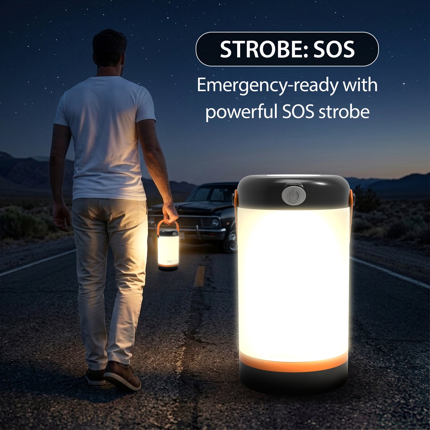 300Lm Battery Lantern