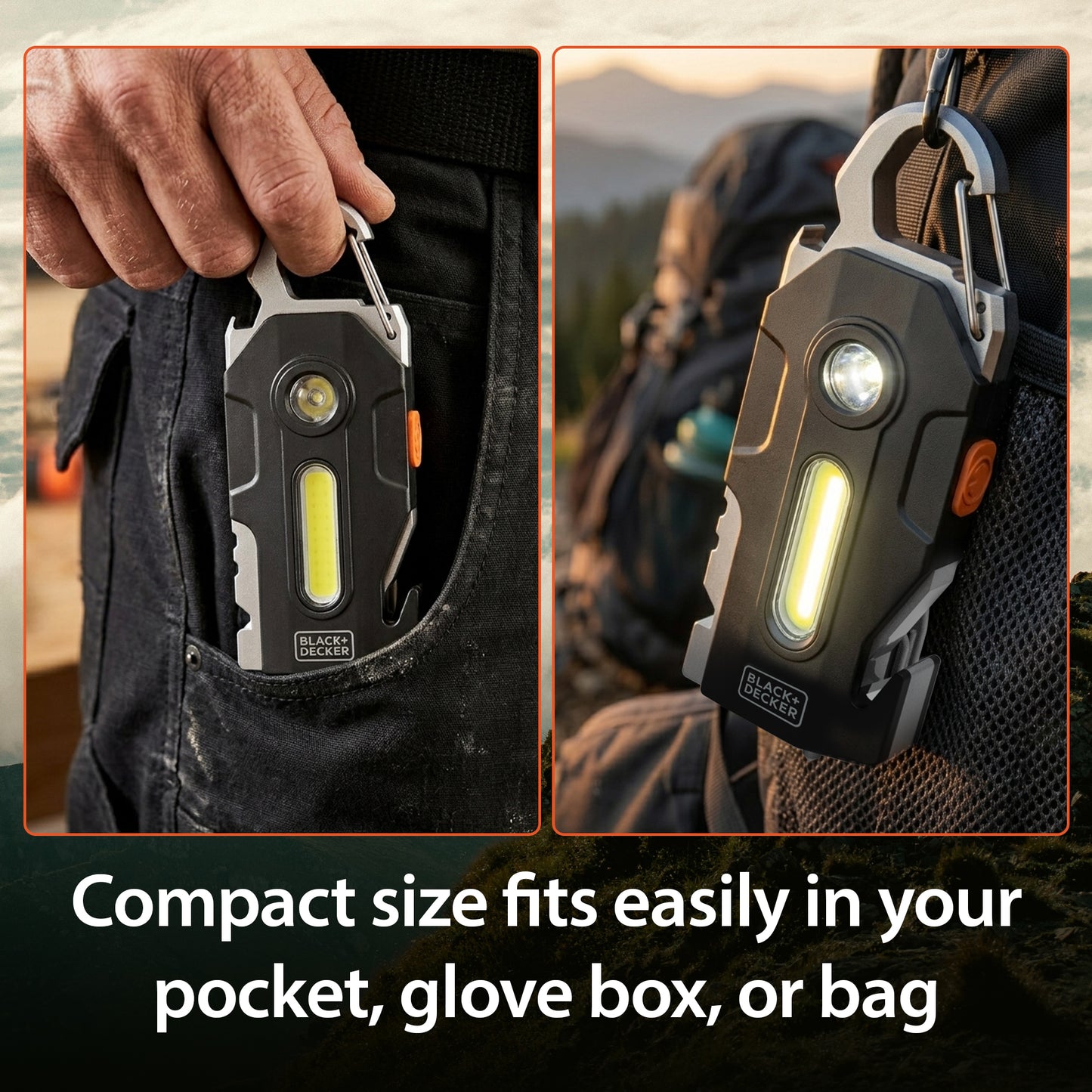 400Lm COB Auto Multitool Light