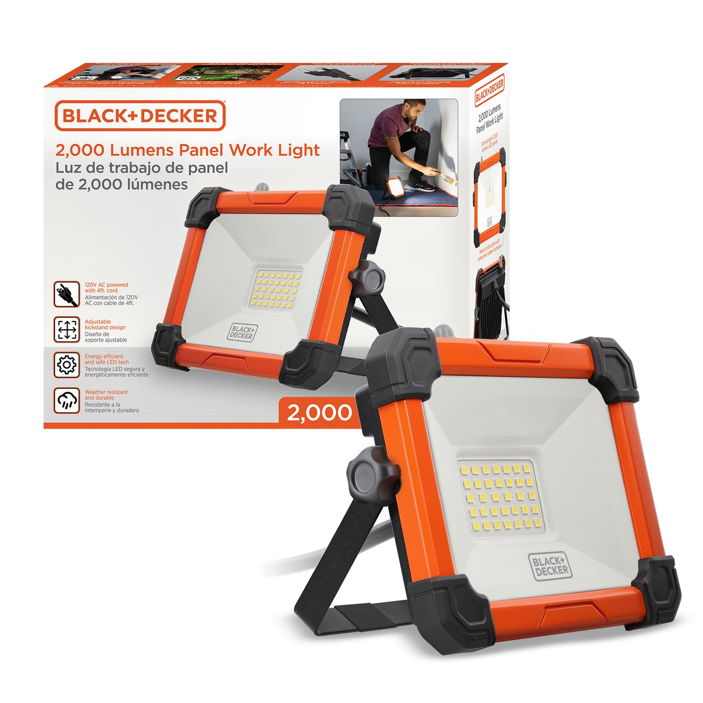 2000LM AC Light Panel