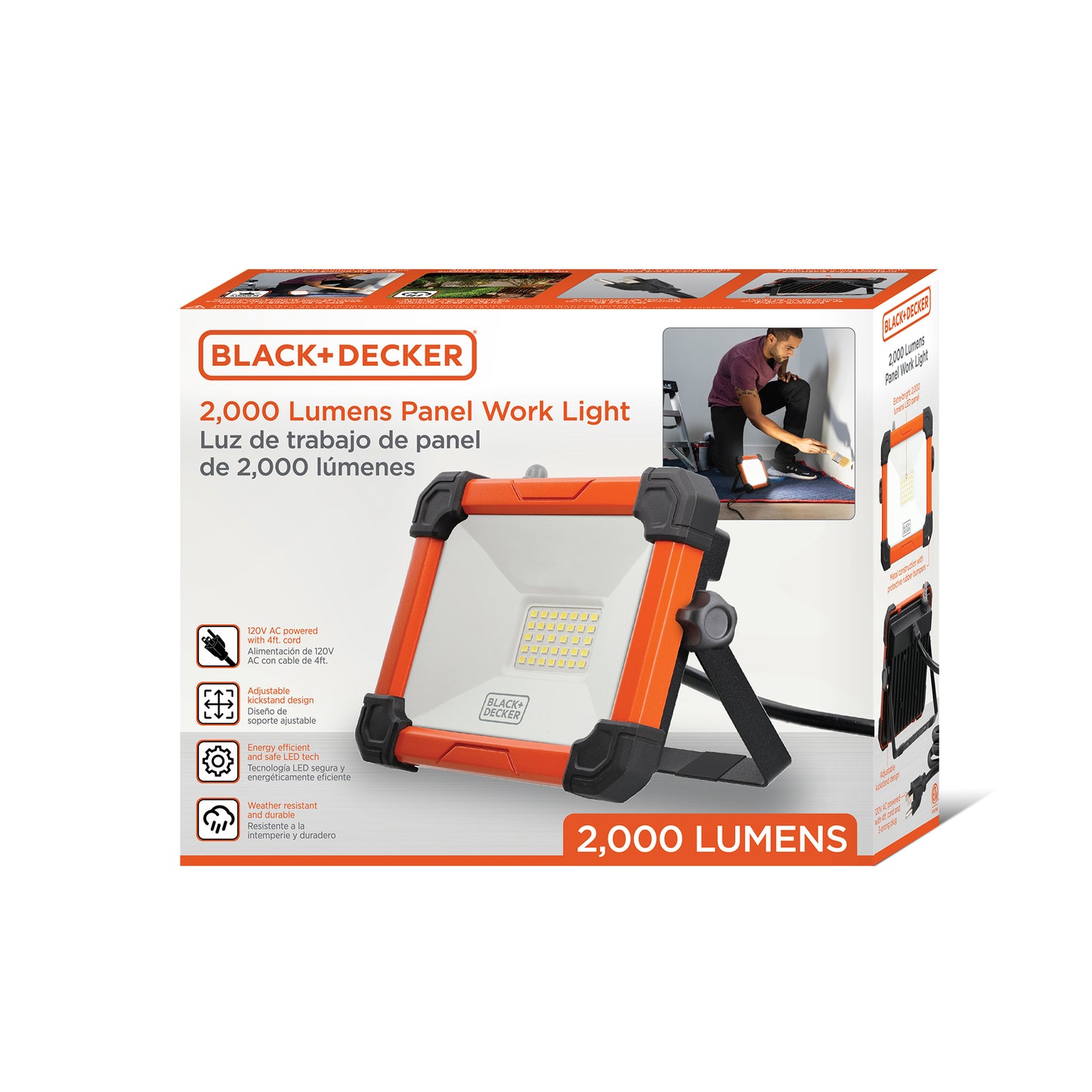 2000LM AC Light Panel