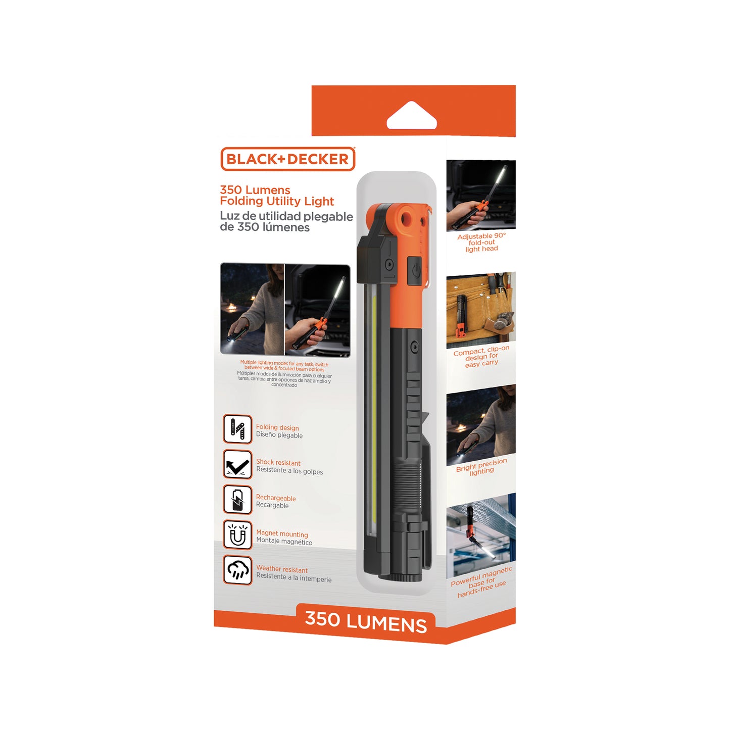350 Lm Folding Utility Light