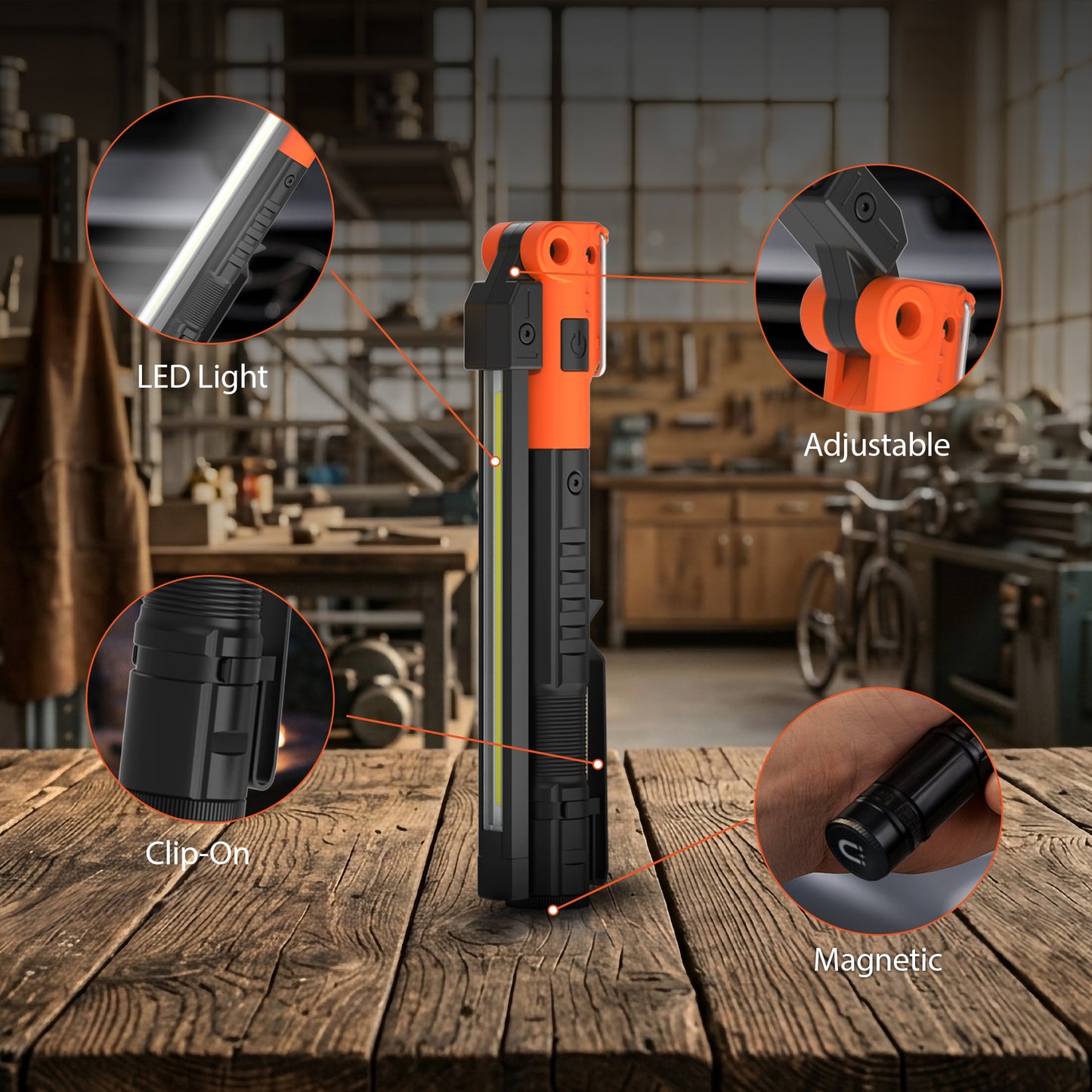 350 Lm Folding Utility Light