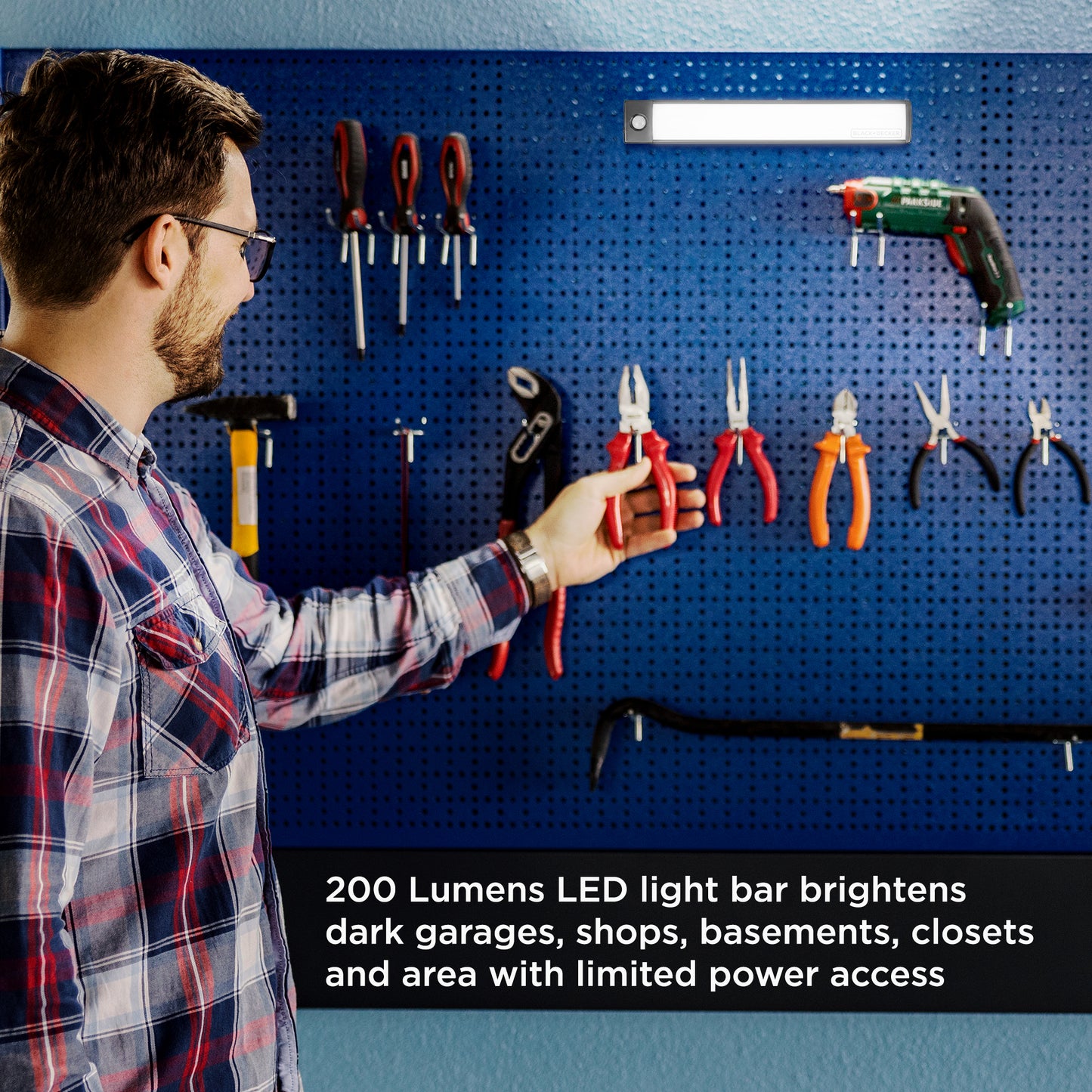 200Lm Rechargeable Motion Bar